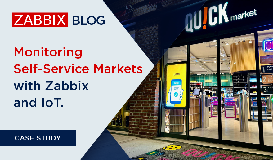 Monitoring Self-Service Markets with Zabbix and IoT